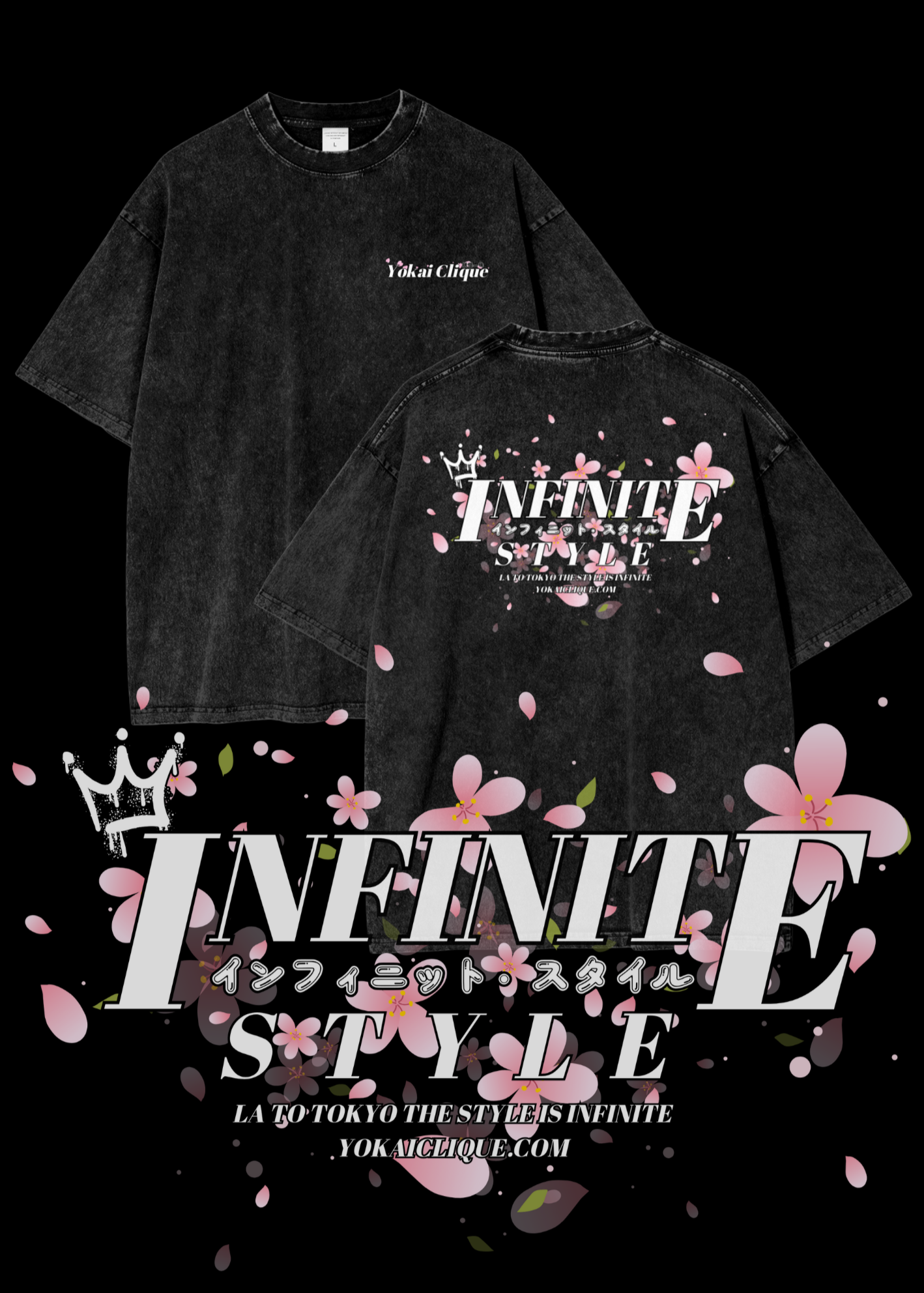 YOKAI CLIQUE Sakura INFINITE STYLE T