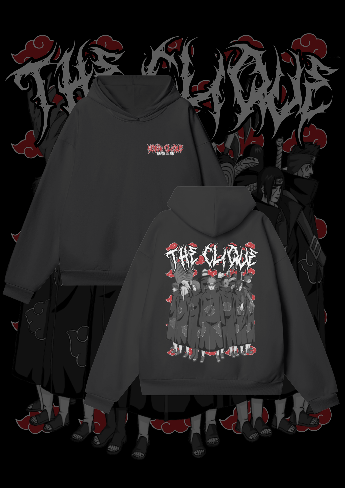 YOKAI CLIQUE Akatsuki "The Clique" Hoodie